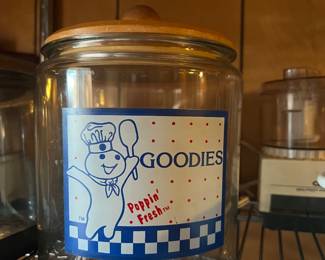 Pillsberry doughboy cookie canister