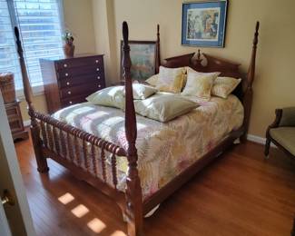 Vintage Full Size  Jenny Linn Four Poster Bed