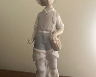 Fisher Boy Retired Lladro