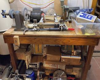 Tools and all work benches available