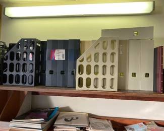 Mother load of 80's office storage