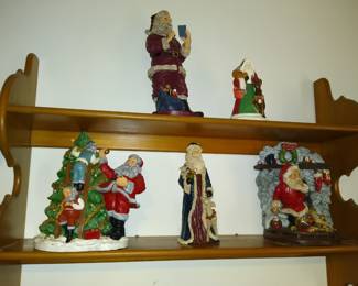 Hand Painted Santa Claus