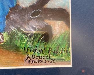 'Fishing Buddy' -Judy Doucet