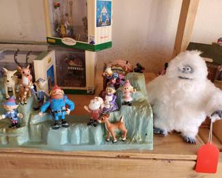 Vintage Rudolph the red nose reindeer 