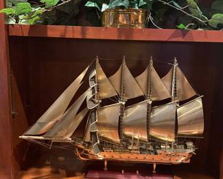 Brass Ship Model