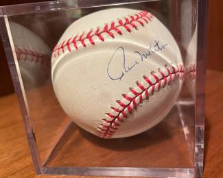 Paul Moitor signed Baseball