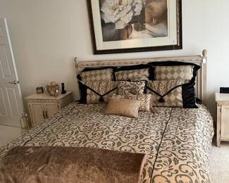 Councill King Bed and 2 Councill Night Stands