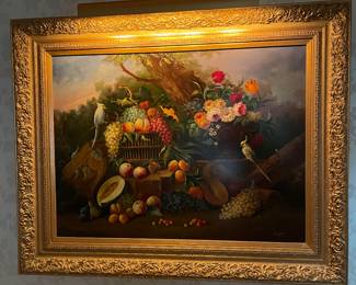 Large Still Life Painting with Light (4'1/2" 5' 1/2")