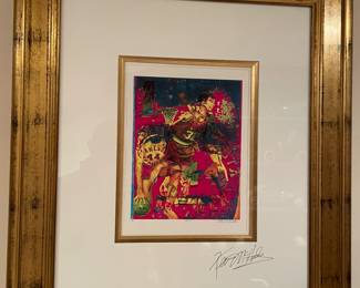 Kevin McHale signed Anthony Welihan Litho