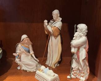 4 Piece Lenox Nativity 