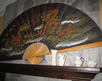 Asian fan - Beleek - Lenox