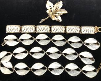 4, D-A Norway Sterling Silv Jewelry, Kramer Brooch
