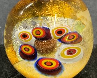 XL Art Glass Statement Cocktail Ring
