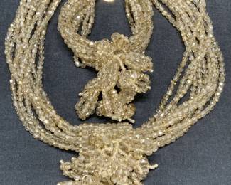 2 ELMA ITALY Venetian Glass Necklace & Bracelet
