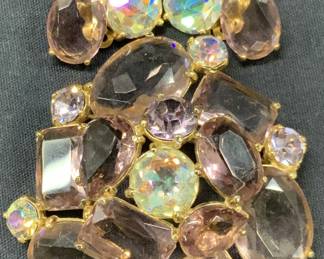 2 SCHIAPARELLI Matching Brooch & Earrings
