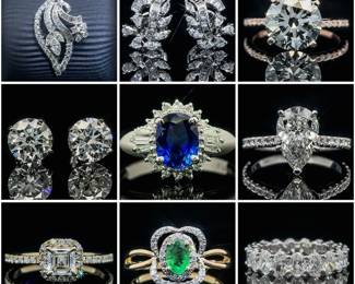Karats Auctions Fine Jewelry Estate Engagement