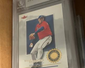 .8 Billy Sylvester Beckett Graded Card