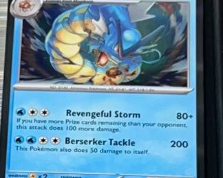 14. Gyrados Scarlet Violet Holo