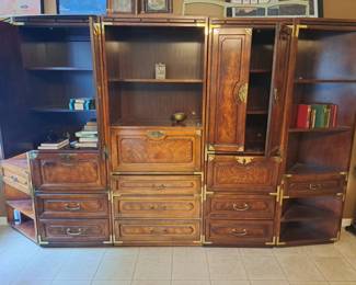 Asian Inspired 5 Section Bookcase by Bernhardt