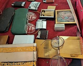 Vintage Lighers and Compacts