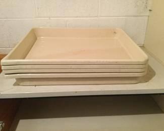  Heavy Plastic Photo Development Trays