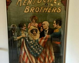 78" Tall x 40" Wide  Unicorn Film Service "The Reunion After the War" Poster 