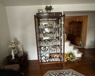 LIGHTED GLASS CABINET