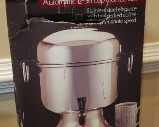 36 cup coffee maker!