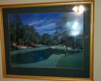 Masters framed print