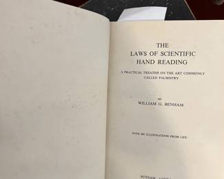 Laws of Scientific hand reading