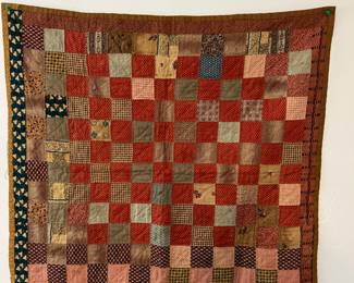 Beautiful old small quilt