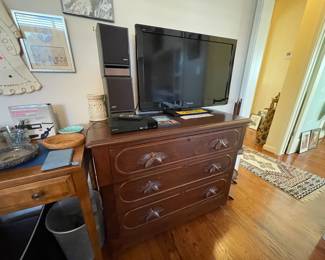 Dresser holding TV Not For Sale