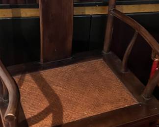 Pair of Asian Yoke Chairs