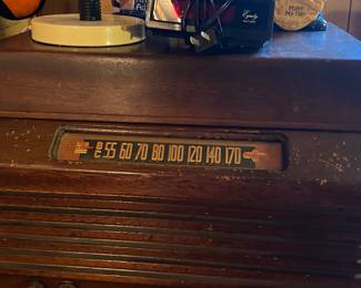 Vintage Radio and Record Player