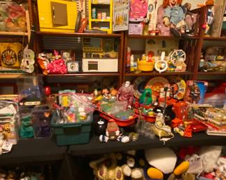 Vintage Ken Doll, Bozo the Clown, Fisher Price toys