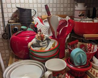 Vintage Hall Mixing Bowls and Vintage Kitchenware