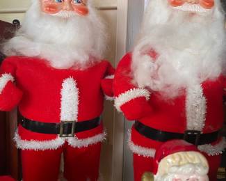 Vintage Santa's