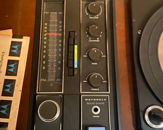 Vintage Motorola Radio Record Player Cabinet