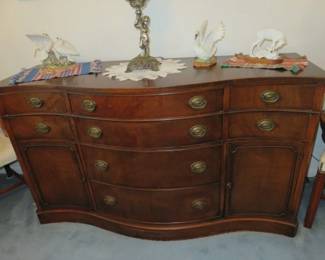 Mahogany Sideboard Credenza by Drexel