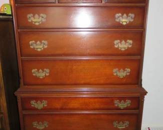 Solid Genuine Mahogany Chest of Drawers by Kling Furniture