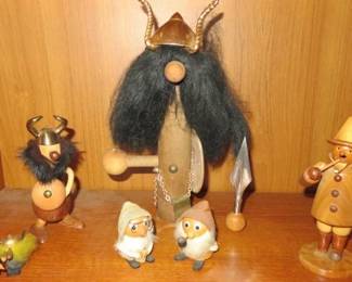 Wooden Vikings, Made in Denmark, Japan & Spain