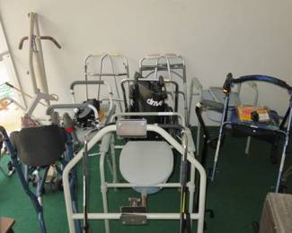 Medical Equipment: Walkers, Wheel Chair