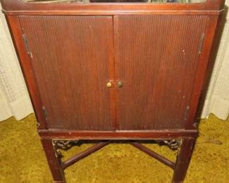 Vintage Mahogany Record Cabinet