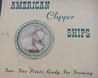 American Clipper Ship Prints