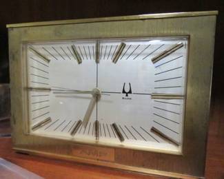Bulova Accutron  Desk Clock