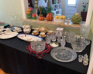 Crystal and glassware