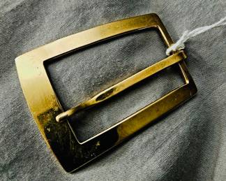 14k gold buckle