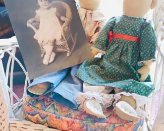 Antique child’s rocker 