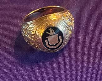 1932 Naval Academy 14k ring 