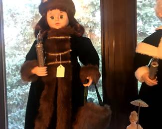 Moving Christmas Doll